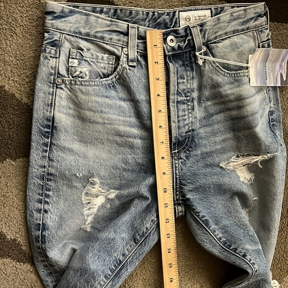 Adriano Goldschmied Alexxis Straight High Rise Vintage Fit Jeans in Brez size 26 - Picture 15 of 16